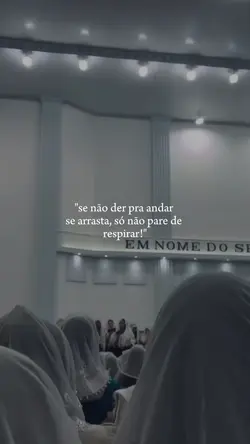 se não der pra andar