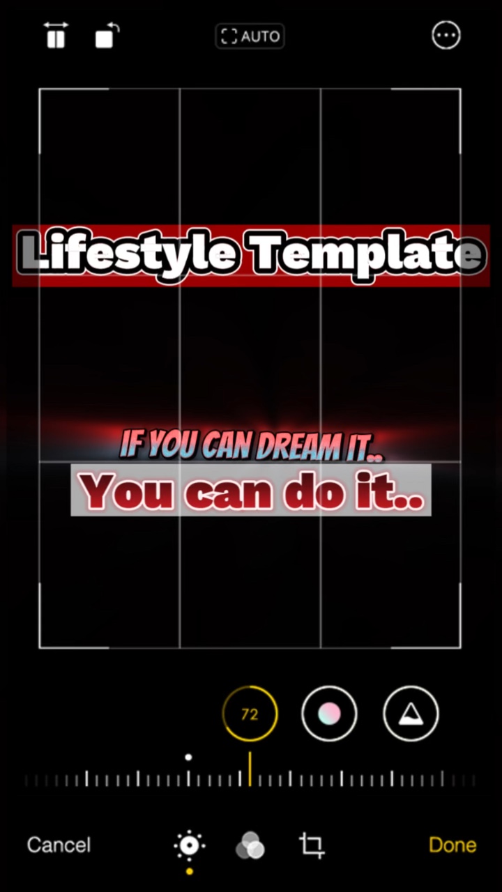 capcut template cover
