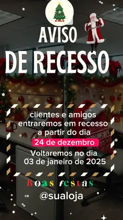 Aviso recesso 