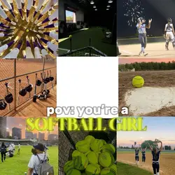 Softball girl