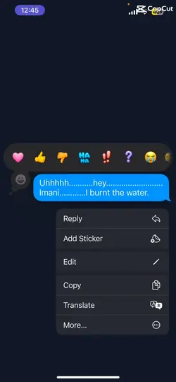 Text message
