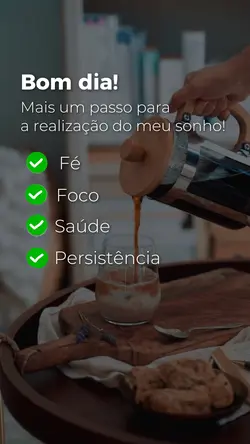 Bom dia! Checklist
