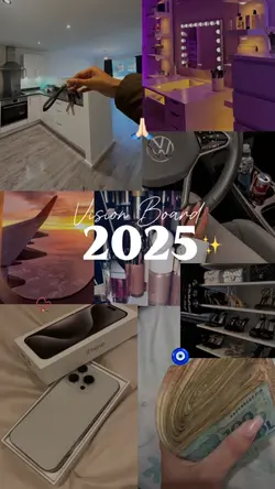 Vision Board 2025🧿🏆✨