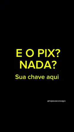 E o Pix?