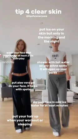 tips 4 clear skin
