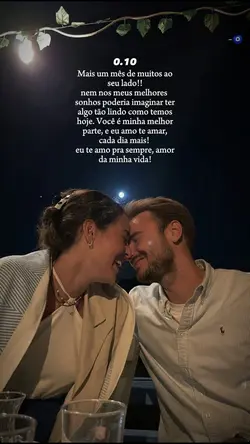 Aniversário namoro🤍
