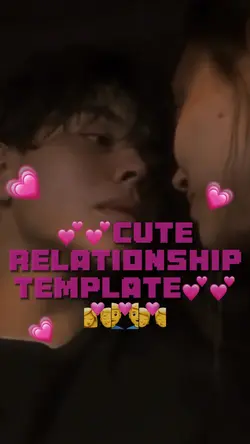 Cute couple template