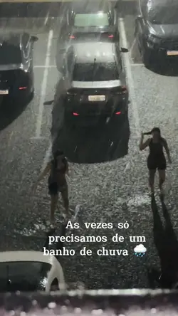 Banho de chuva