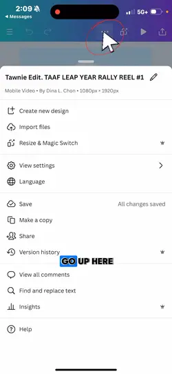 Tips Canva & reels