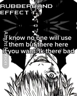 There bad