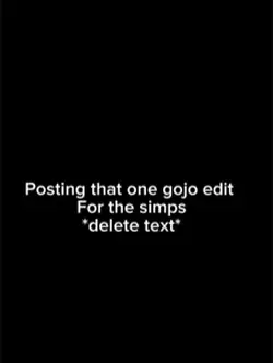 That one gojo edit:👌