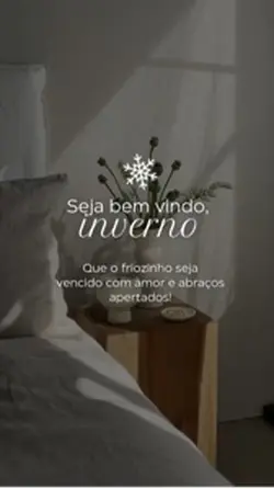 Bem-Vindo Inverno ✨