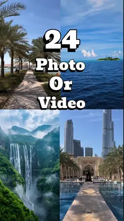 24 Photo or video 