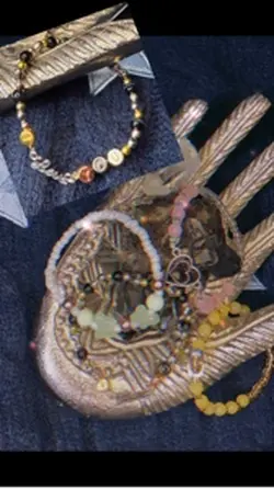 Glistening jewelry
