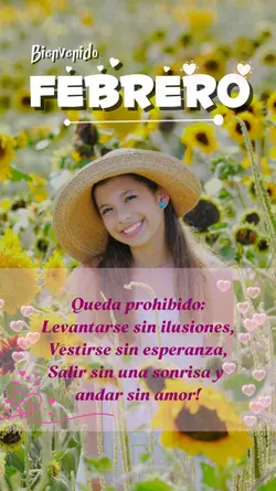 Bienvenido Febrero