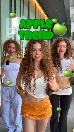 Apple Dance trend🍏💚