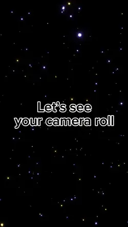 Camera roll edit