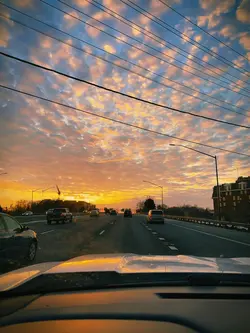 Colorful sunset 