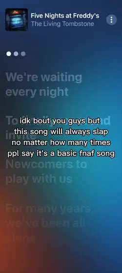 fnaf song !