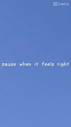 pause if you want 