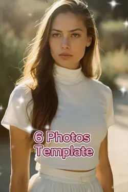 6 Photo Template 