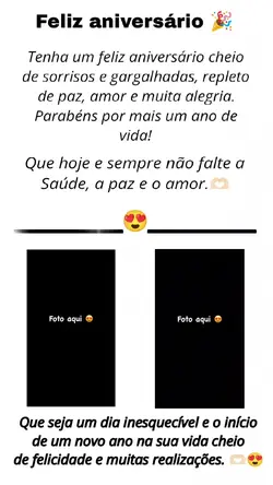 feliz aniversário 