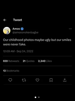 Childhood smiles