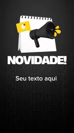Novidade, recado 