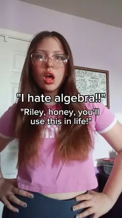 I HATE ALGEBRA 