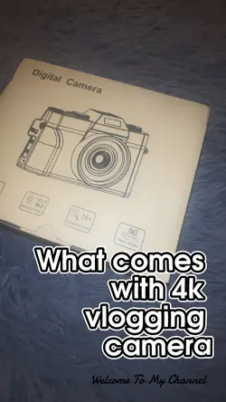 4K Vlogging Camrea 💕