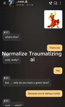 Im a turtle duh
