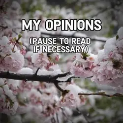 My Opinions..🙏