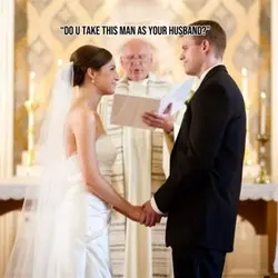Funny wedding