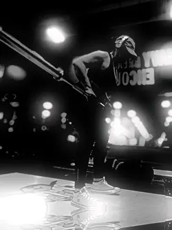 Gym black and white 