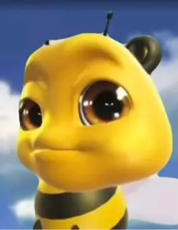 Bee eyebrow meme