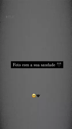 saudades ...