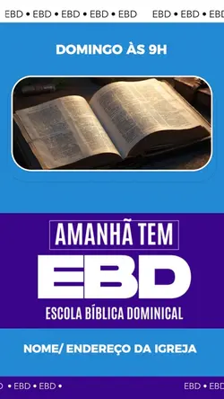 cartaz EBD 