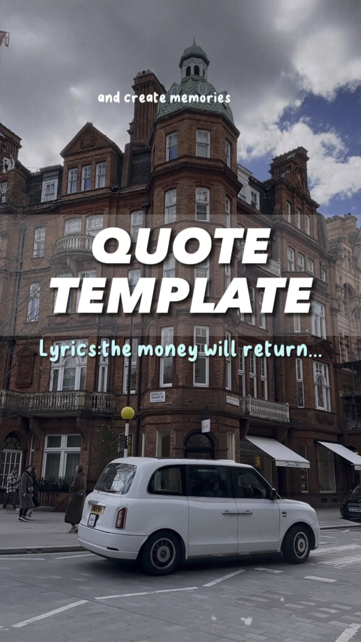 capcut template cover