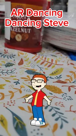 AR Dancing Steve