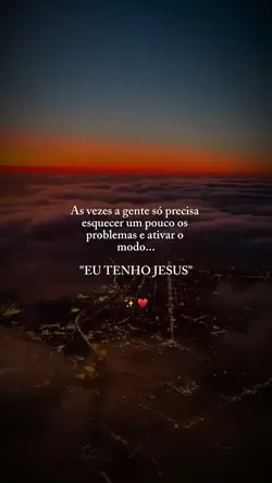Eu tenho Jesus