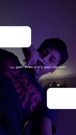 I’ll quiet down