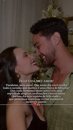 Parabéns amor