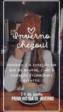 Inverno chegou