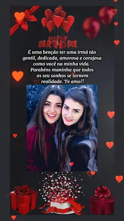 PARABÉNS MANINHA 