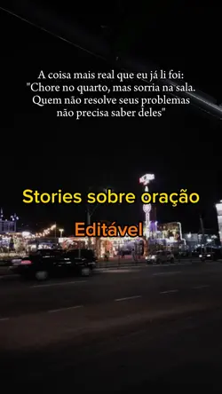 Oração - Stories