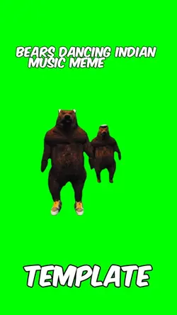 Bears dancing 