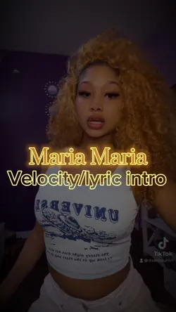 Maria Maria😍velocity