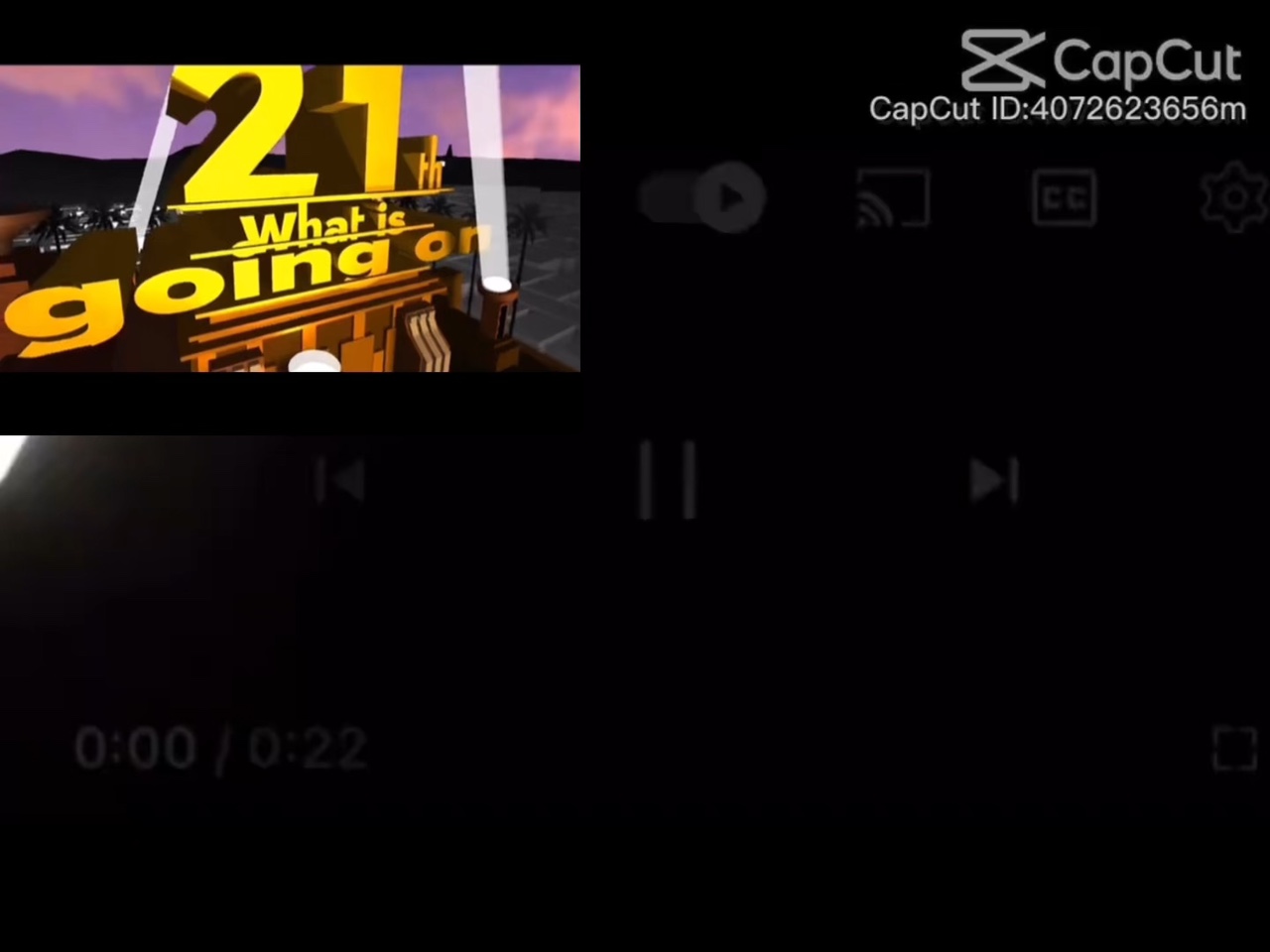 capcut template cover