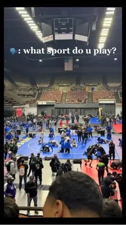 I’m a wrestler 