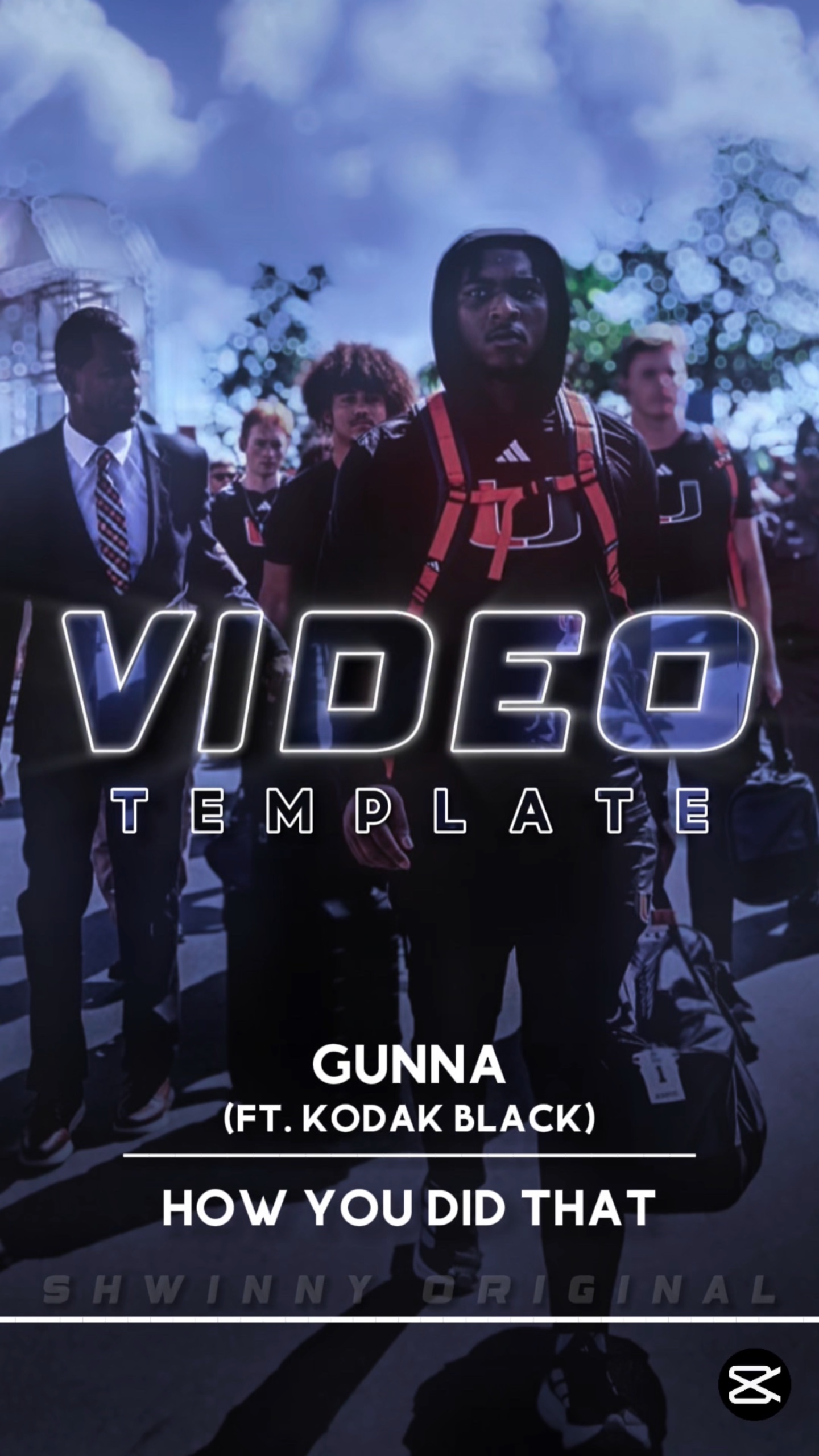 capcut template cover